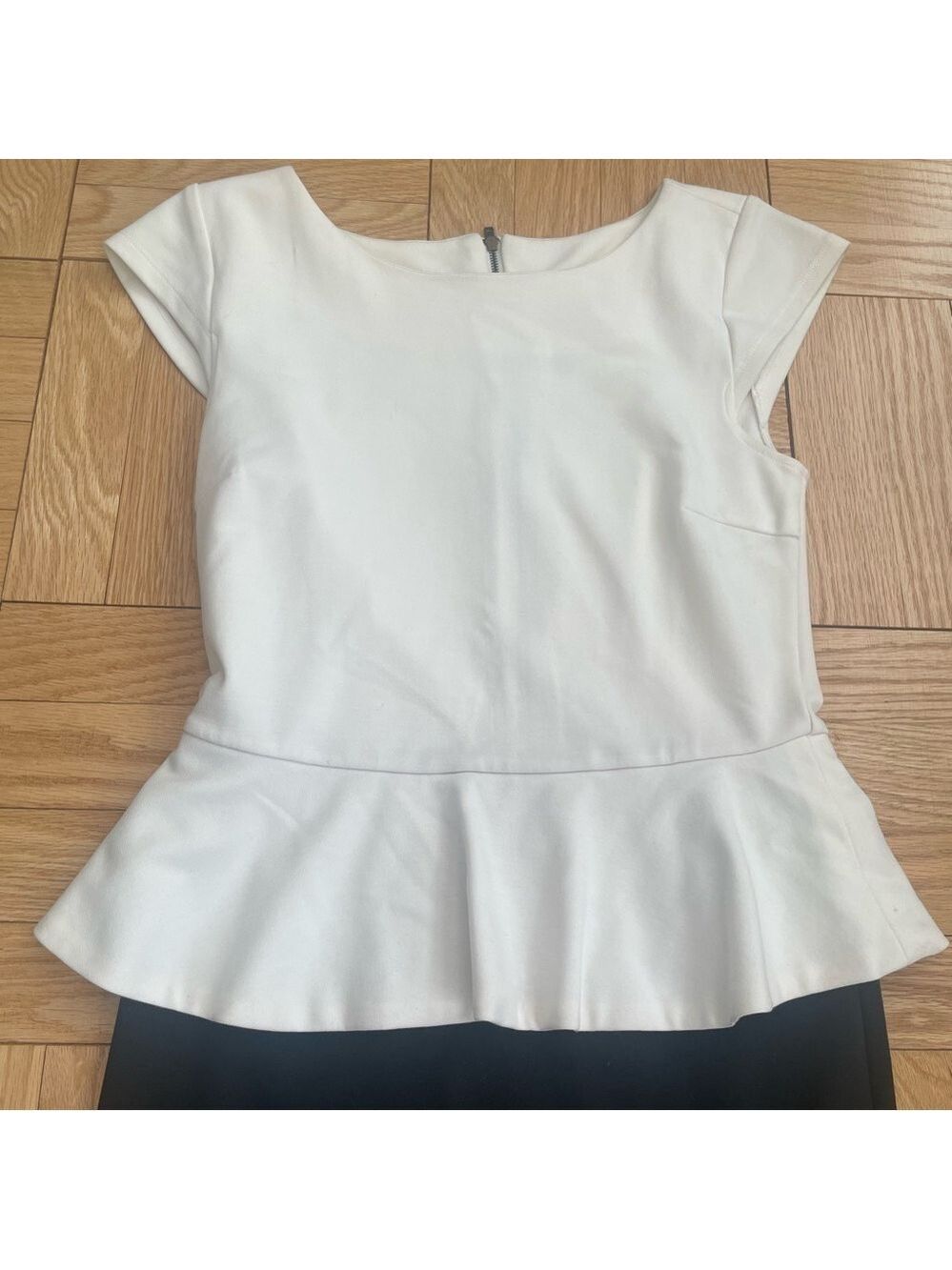 5|48 Peplum Dress XS - Black & White - Picture 6 of 7